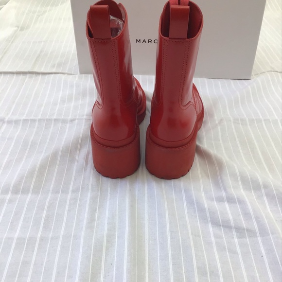 ‼️HOST PICK‼️MARC JACOBS VINYL COMBAT STYLE BOOTIE - Picture 4 of 8